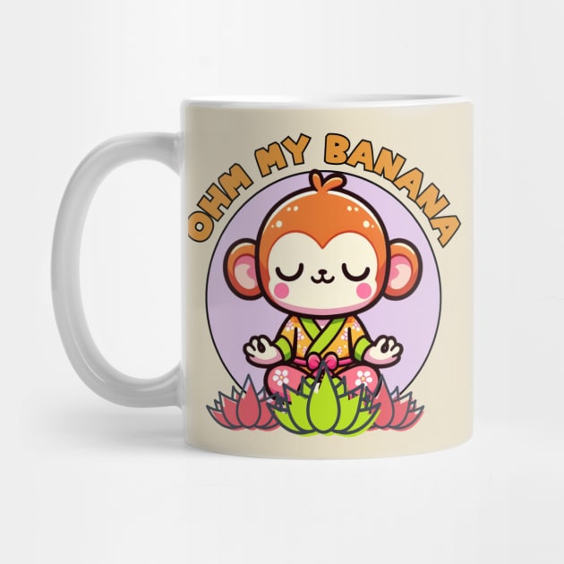 Monkey Yoga Instructor by Japanese Fever